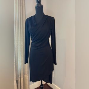 Bcbgeneration Size Small Black Long Sleeves Dress. New